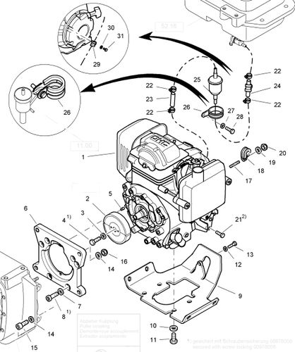 Bomag BT60/4 Engine Parts