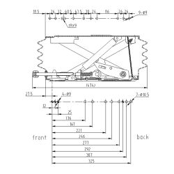 CS 85 Seat Base Mechanical (HTL2034)