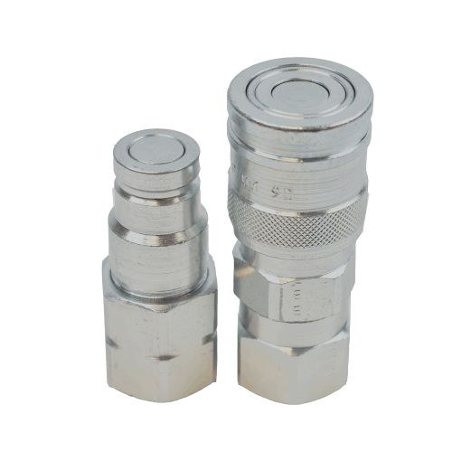 1 1/4" BSP Flat Faced Coupling Set