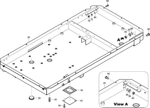 XAS90 Dd Frame Not Spillage Free