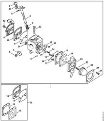 Throttle Shaft With Lever