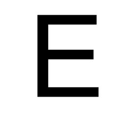 Letter E Refill Characters Pack Of 20