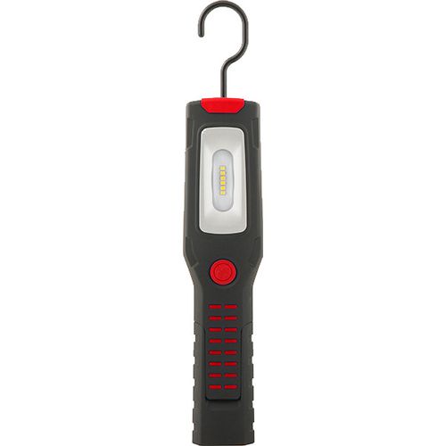 3W 300 Lumens Magnetic Hand Lamp - Black/Red