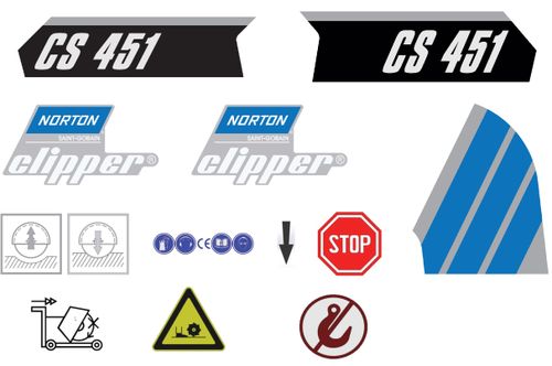 Clipper CS451 Decals