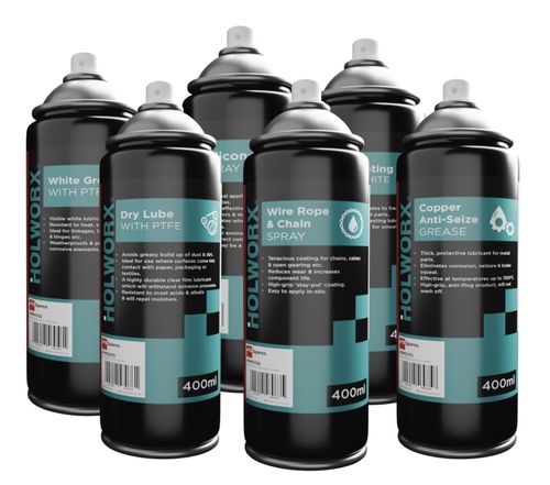 Workshop & Site Support Bundle - 6 X 400ml Aerosol Sprays - 47% Saving