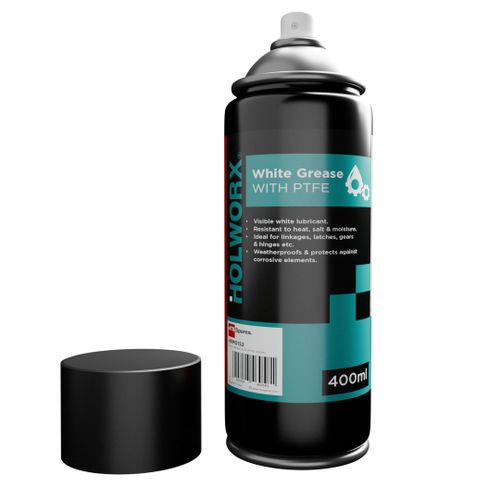 Holworx White Grease With PTFE 400ml Aerosol