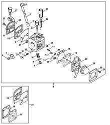 Throttle Shaft With Lever
