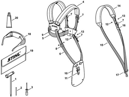 Stihl FS100 Tools & Extras