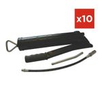 Grease Gun With Flexi Hose Side Lever (Pack Of 10)