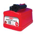 Red 5 Ltr Plastic Fuel Can