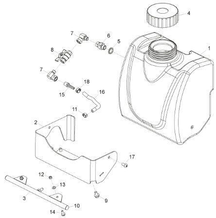 Belle PCLX 13/33 Water Tank Parts