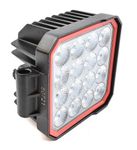 27W Square LED Work Lamp 2376 With Deutsch Connector (HEL1807)