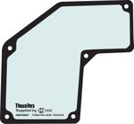 Thwaites Cab Lower Window L/H OEM: T105429 (HMP0367)