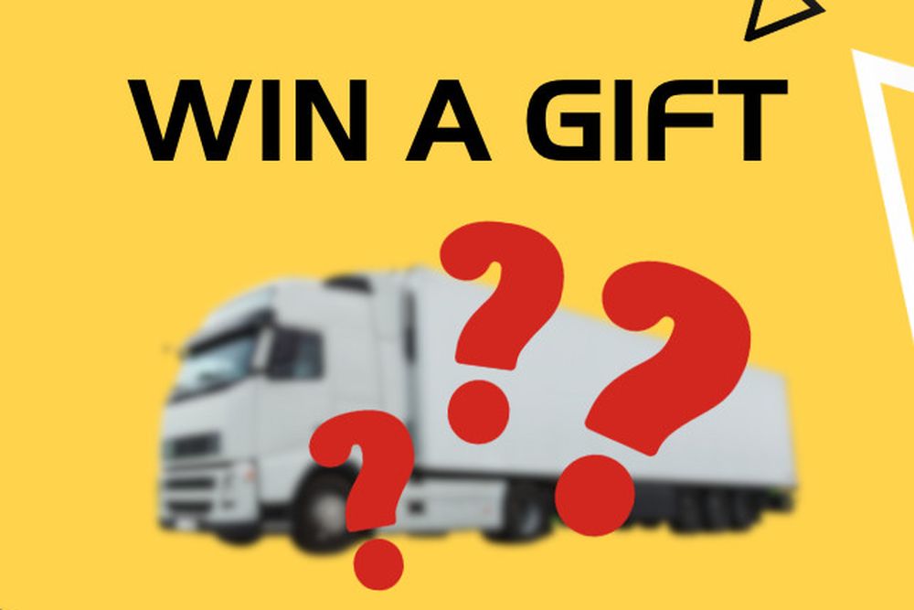 Win a model lorry, customised with your own logo! 🚛✨