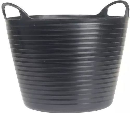 Heavy Duty 60Ltr Flexi Tub Black