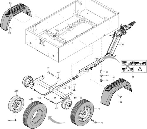 XAS68KD Undercarriage 1611717931-05