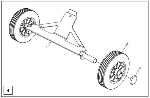Belle PCX60A Wheel Kit (>109000)