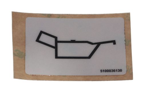 Wacker Neuson Oil Can Label