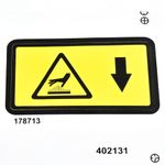 Warning Label Sheet (HVP0356)