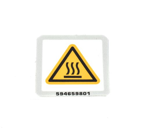Label Safety, Hot Surfaces