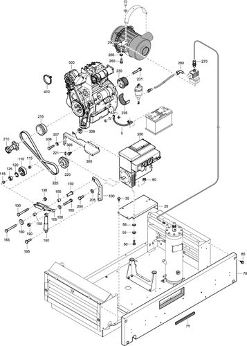 XAS90 Dd Generator 230V 6.5Kva