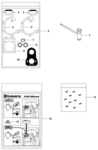 K760 Gasket Kit (Up To 2012)