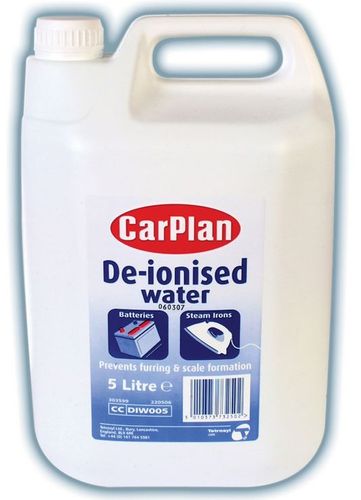 De-Ionised Water  5 Ltr