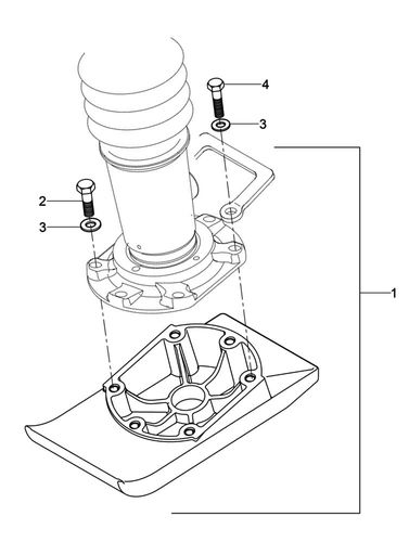 Wacker BS50-2 11" Cast Iron Ramming Shoe