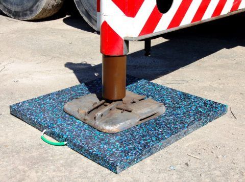 Outrigger Pad - 1000 X 1000 X 40 mm