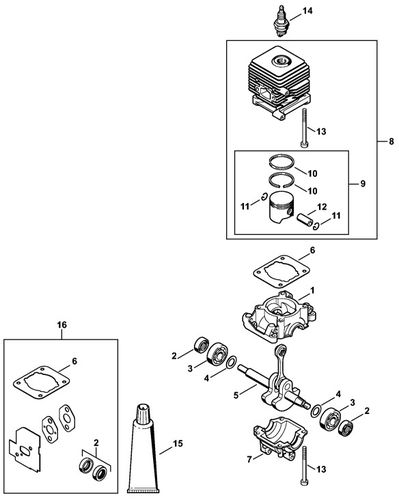 Cylinder & Piston Kit