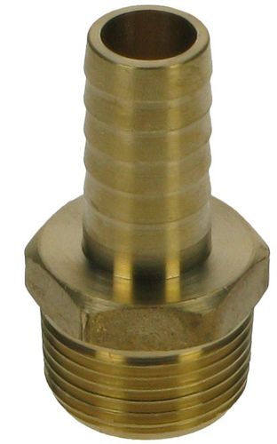 1/2" BSP Threaded Brass 3/4" Hosetail