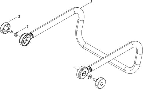 Wacker BFS1345AB Guide Handle