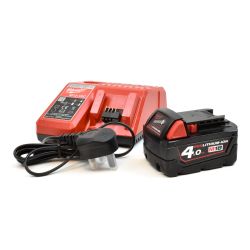 18V Milwaukee M18Gg Cordless Grease Gun Kit - 1 Battery, Charger & Bag (HOL0258)