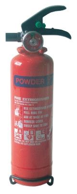 Dry Powder Fire Extinguisher - Transport