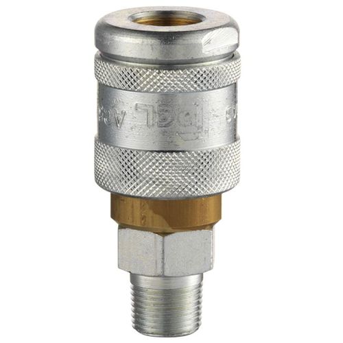 M100 Coupling 3/8 BSPT Male Thread