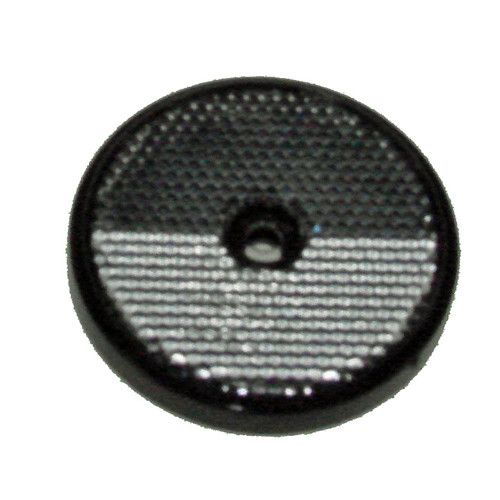 JCB Style Round Reflector - White - Bolt On OEM; 700/50207