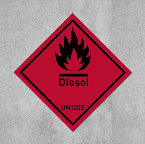 S/A 300 X 300mm Deisel Un1202 Diamond