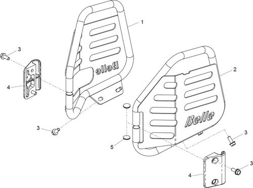 Belle RTX 80D Side Protection