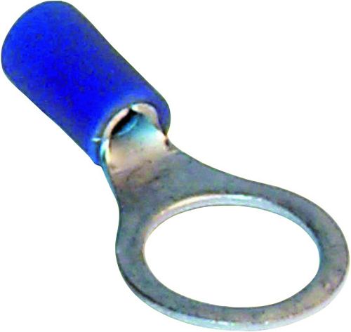 Ring Terminal-Blue10.5mm Pk100