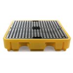 4 Drum Square Spill Pallet (HOL0179)