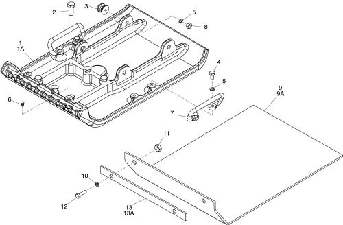 Belle PCX 1236 Cast Bedplate