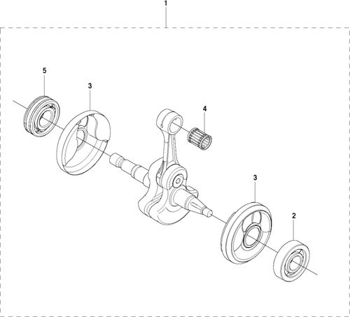 Husqvarna K970 Crankshaft