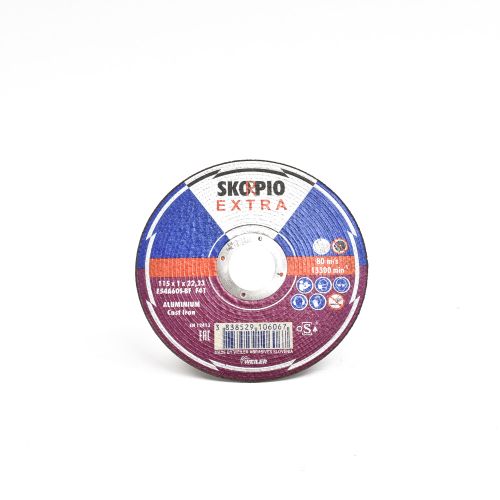 Thin Aluminium Cutting Discs 4.5" 115 X 1mm 22mm Bore