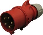 415V Red  Plug - 5 Pin 32 Amp