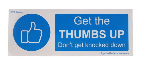 Thumbs Up Decal 400 X 150mm