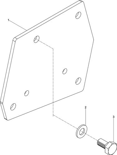 Wacker BFS1345AB Bearing Flange