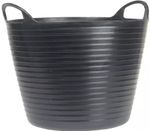 Heavy Duty 28Ltr Flexi Tub Black