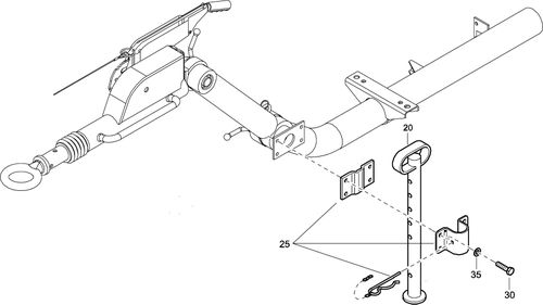 XAS47Dd(G) Support Leg