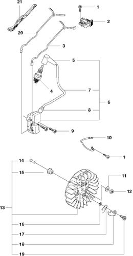 Husqvarna K770 Ignition System