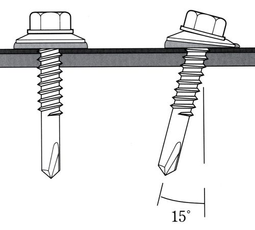 Self Drilling Screws 5.5 X 28mm 3.0-8mm